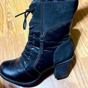 Block Heal Witches Boots Size 12 Sexy